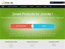 Tablet Screenshot of joomcore.com